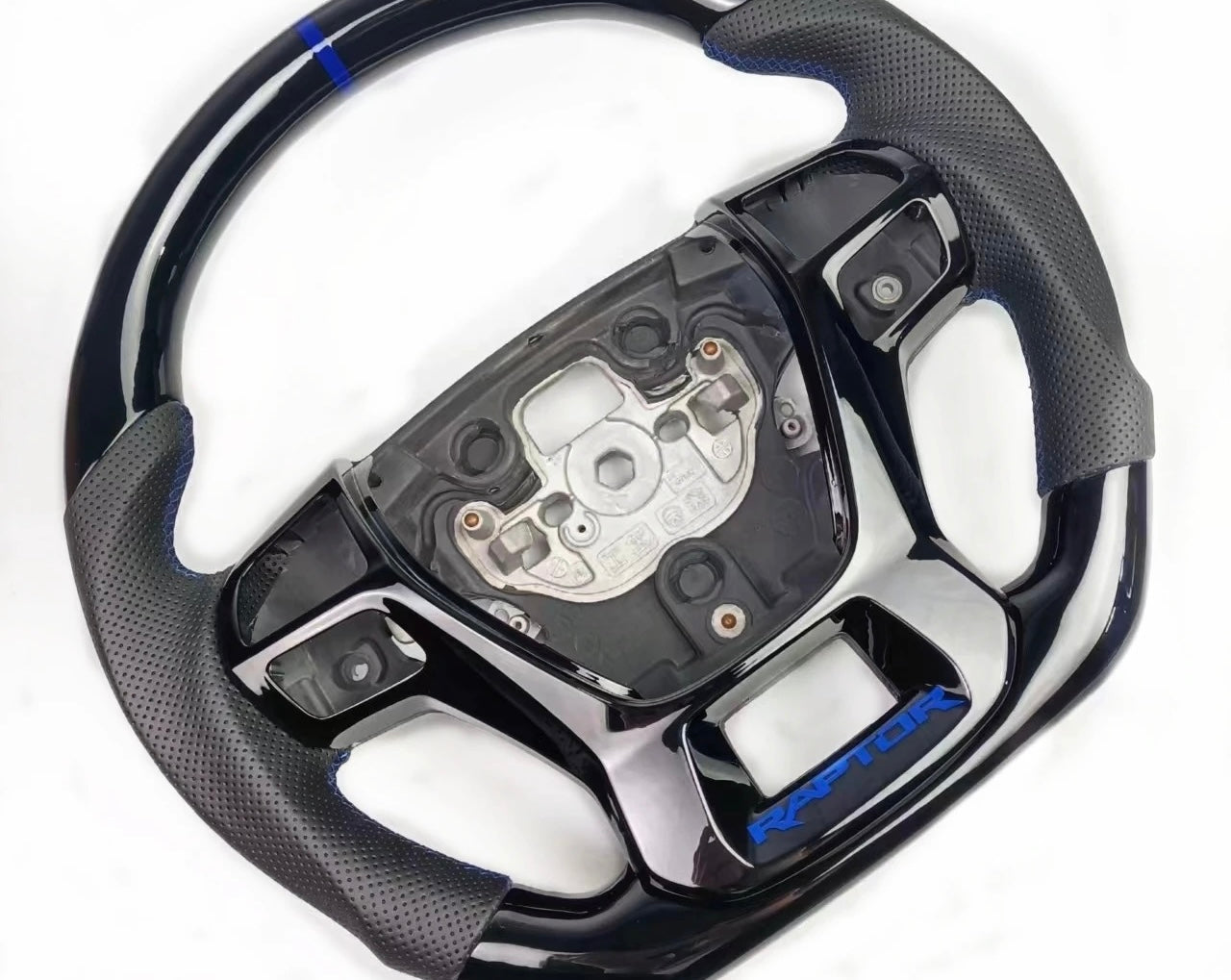 FORD Ranger  Raptor (2015-2024)- Carbon Fiber+Leather Steering Wheel