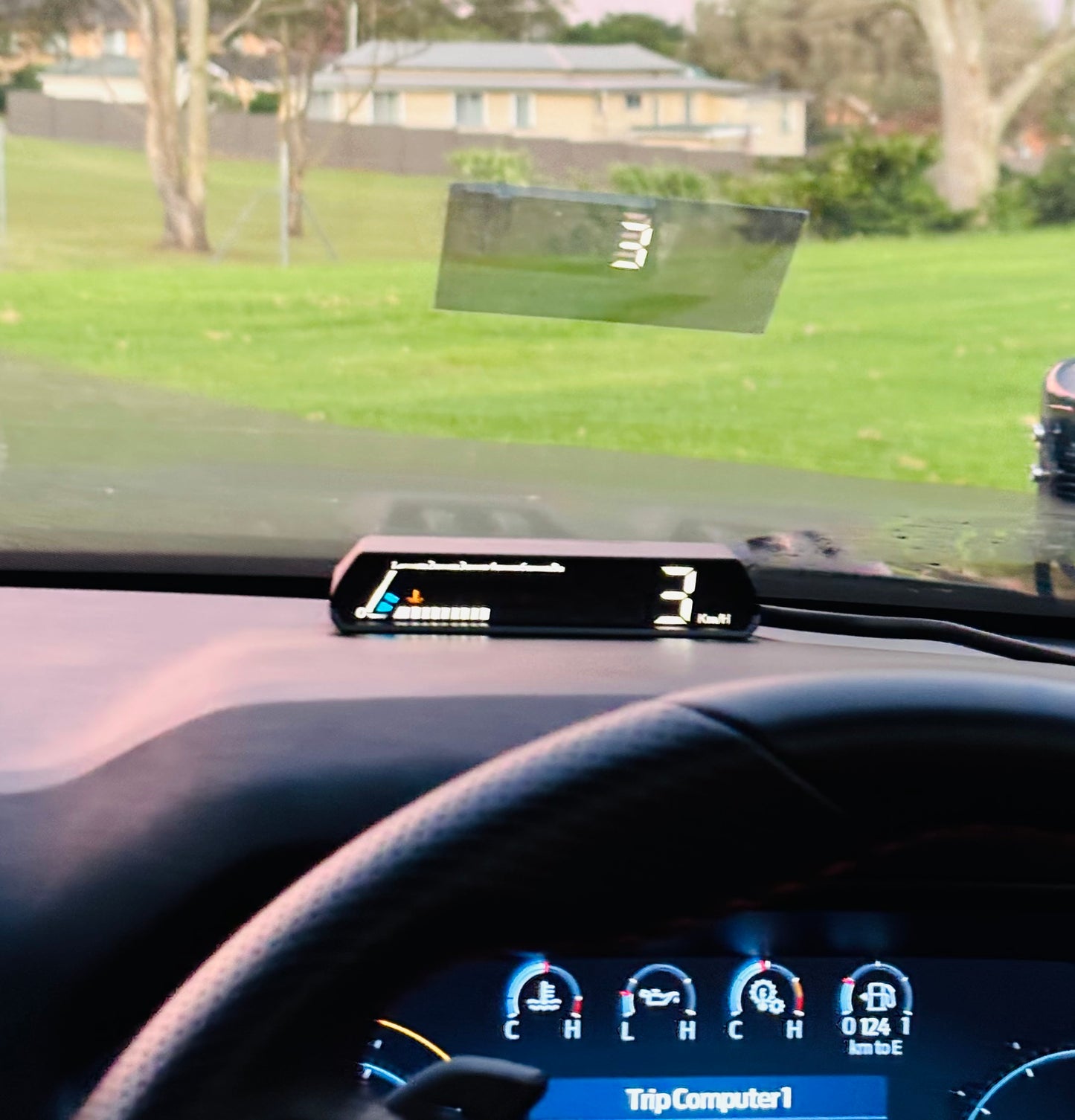 OBD2 Head Up Display Dual Screen