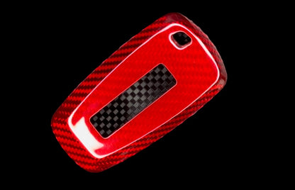 Ford Next Gen Raptor- REAL Carbon Lux Key Shell (Red)