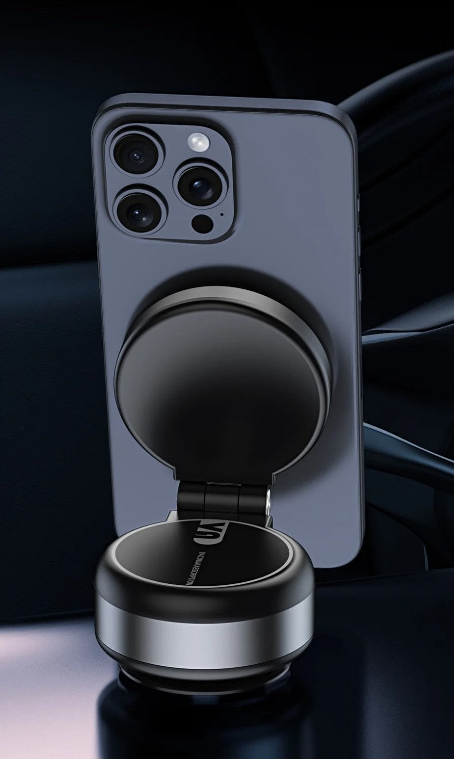 MagGrip Lux: Universal Magnetic & Electric Suction Phone Holder