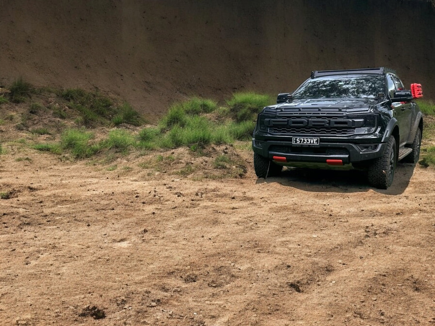 Ford Next Generation Ranger, Raptor, Everest  Headlight Protective Film 2022+- "Smoked Black"