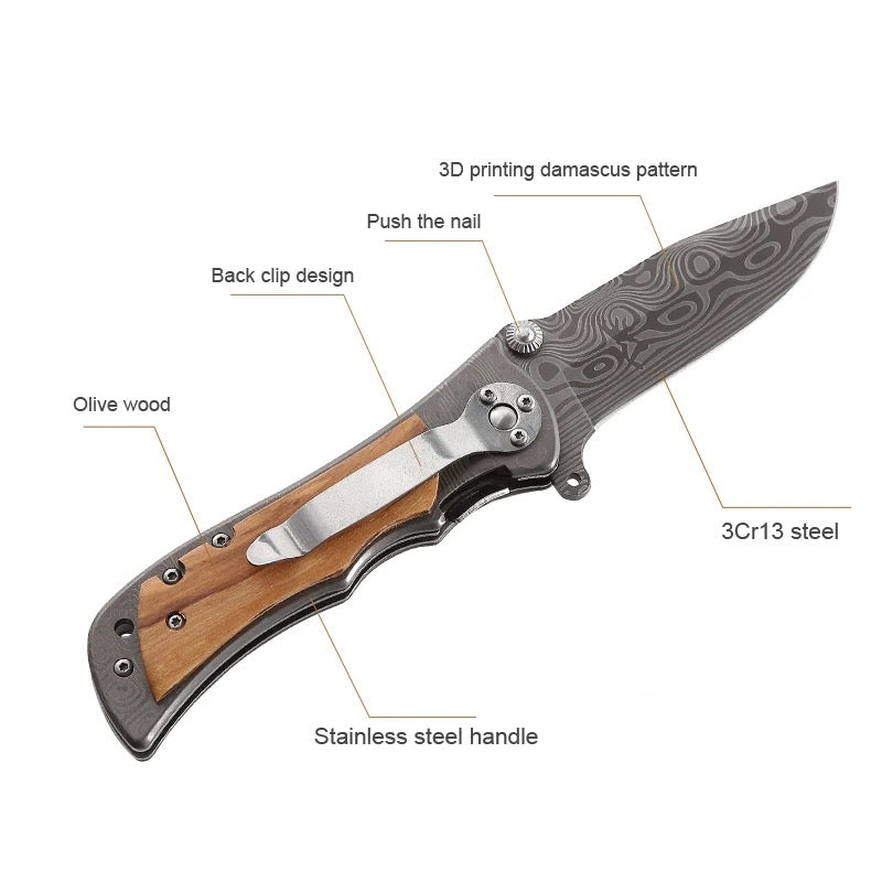 TALON Camping Pocket Knife- Eagle