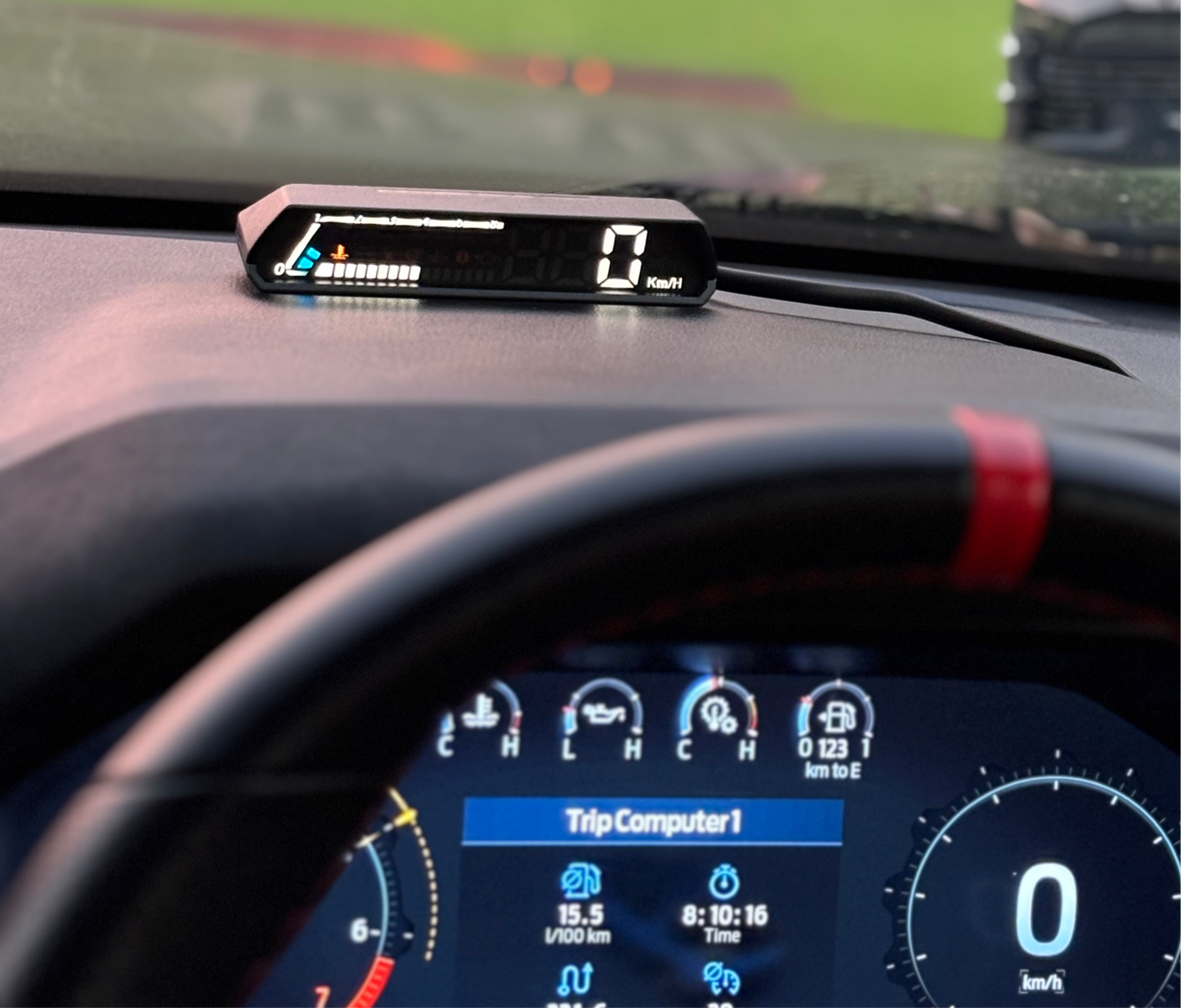 OBD2 Head Up Display Dual Screen