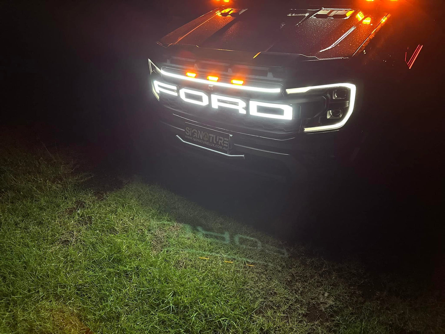 PhamtomLux Front Grille Upgrade: Ranger Raptor LED Front Grille 2022-2025