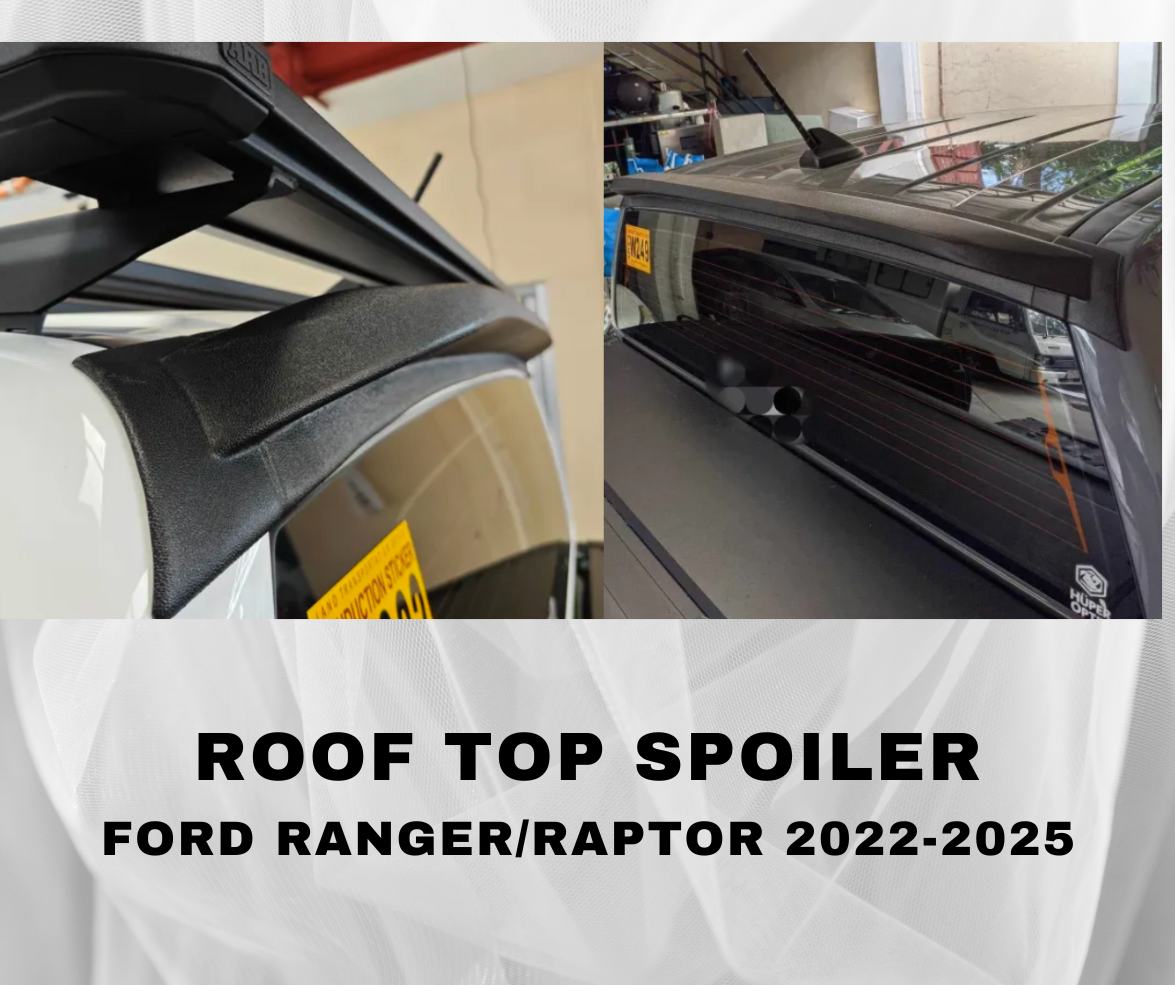 Roof Top Spoiler - Ford Ranger/Raptor 2022 - 2025