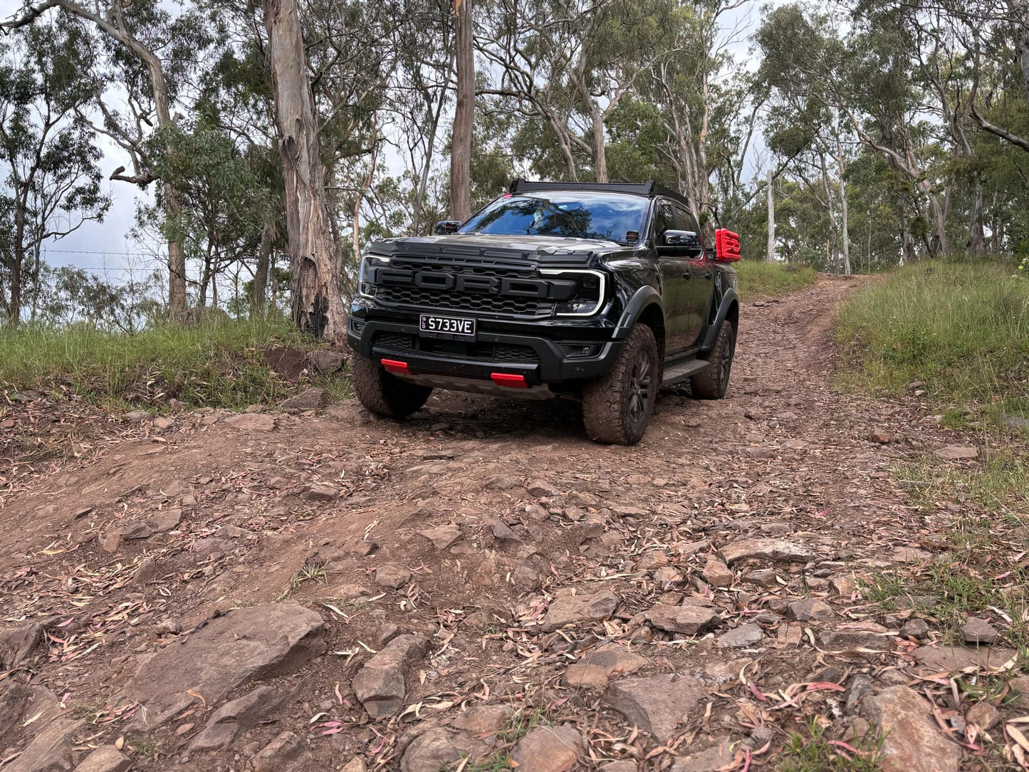 Ford Next Generation Ranger, Raptor, Everest  Headlight Protective Film 2022+- "Smoked Black"