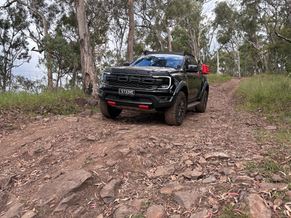 Ford Next Generation Ranger, Raptor, Everest  Headlight Protective Film 2022+- "Smoked Black"