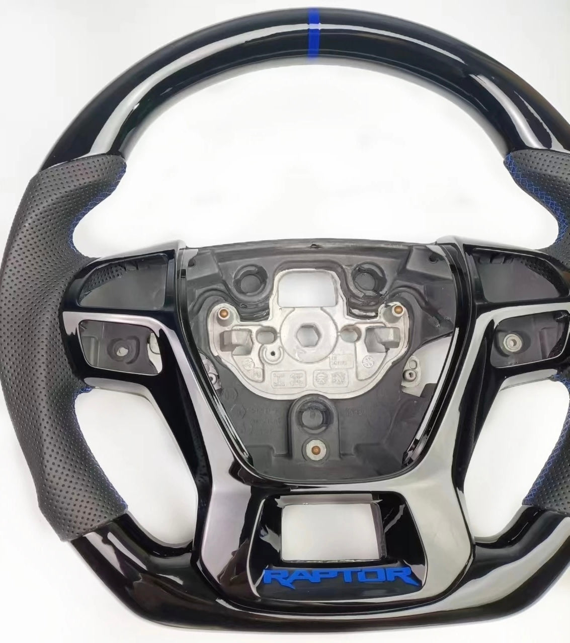 FORD Ranger  Raptor (2015-2024)- Carbon Fiber+Leather Steering Wheel