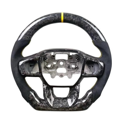 FORD Ranger  Raptor (2015-2024)- Carbon Fiber+Leather Steering Wheel