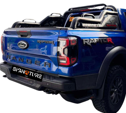 CUSTOM 3D "RANGER" TAIL GATE BADGES - FORD NEXT GEN T9