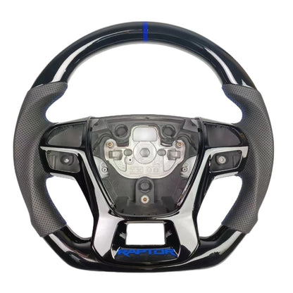 FORD Ranger  Raptor (2015-2024)- Carbon Fiber+Leather Steering Wheel