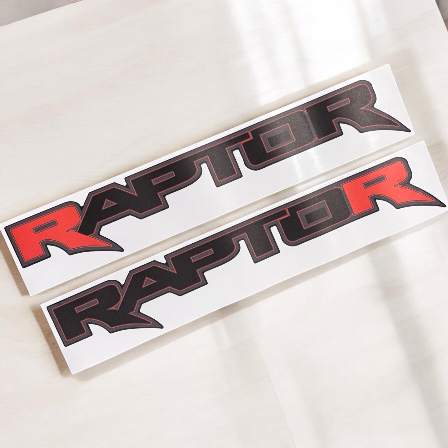 "Raptor" Side Tub Decal