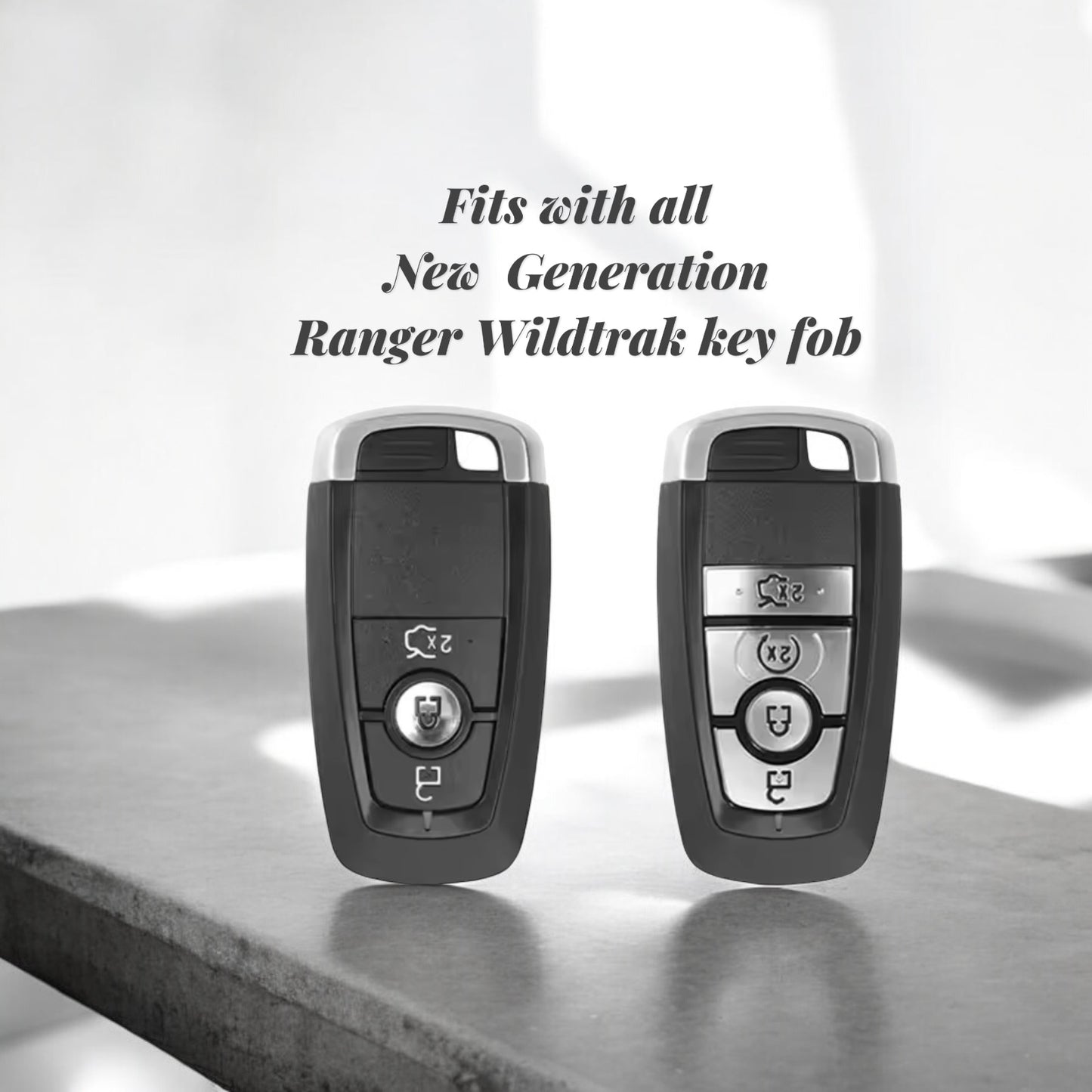 Next Gen Ford Ranger Wildtrak - 360° Zinc Alloy Key Case