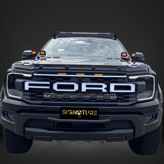 PhamtomLux Front Grille Upgrade: Ranger Raptor LED Front Grille 2022-2025