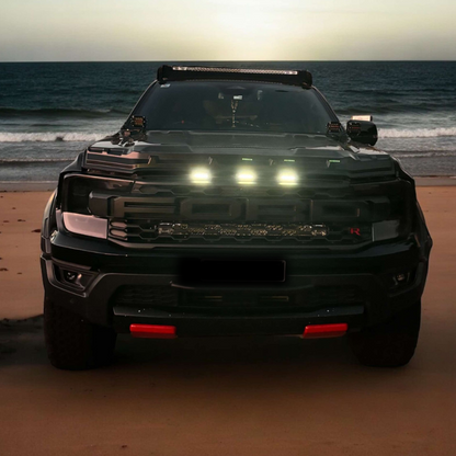 Ford Next-Gen Raptor - Blaze RP24 Smoked White Grille Lights