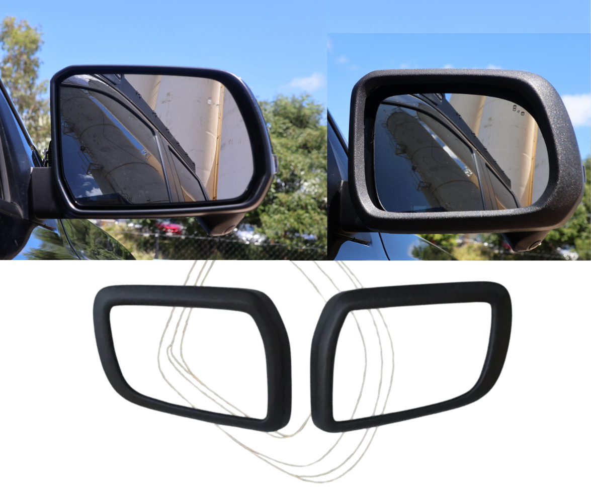 Side Mirror Protector (Anti-Theft & Impact Protection) - Ford Ranger / Everest / Raptor 2022-2025