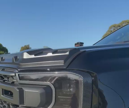 Ford Next Generation Ranger, Raptor, Everest  Headlight Protective Film 2022+- "Smoked Black"