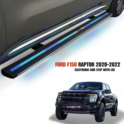 Ford F150 Raptor - Power Side Step with LED (2020 - 2022)